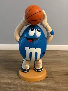 M&M'S Blue Basketball Player Candy Dispenser
